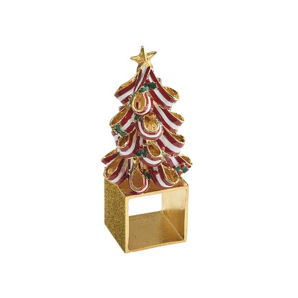 Kim Seybert Holiday Tree Napkin Ring Perigold